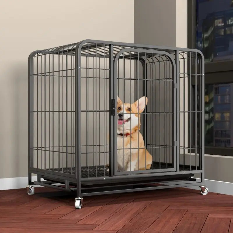 Dog cage Dog cage Large dog Strong mobile dog cage Horse dog Husky special dog cage Bold and thicker