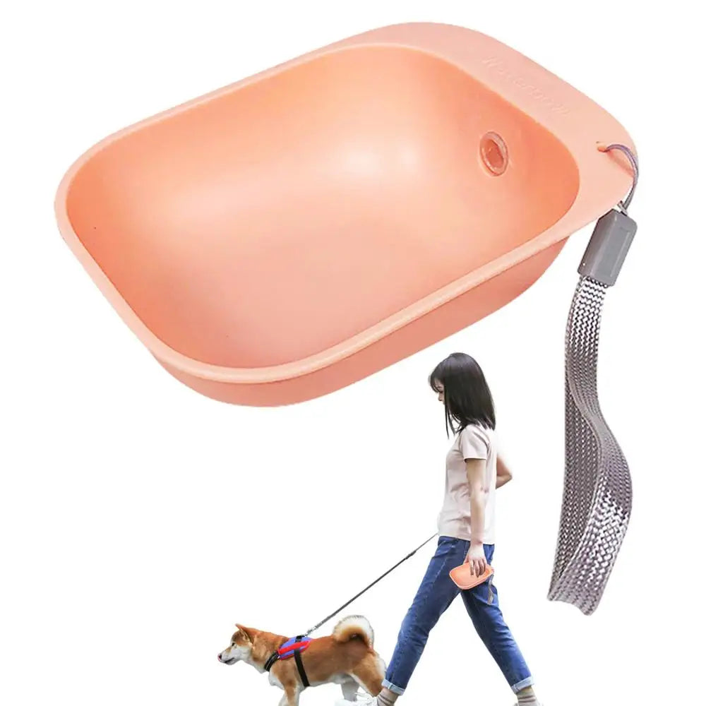 200ml Outdoor Water Bowl Dog Travel Water Bowl for Outdoor Dogs Hangable Outside Dog Waterer Reusable Dog Water Bottle Dispenser