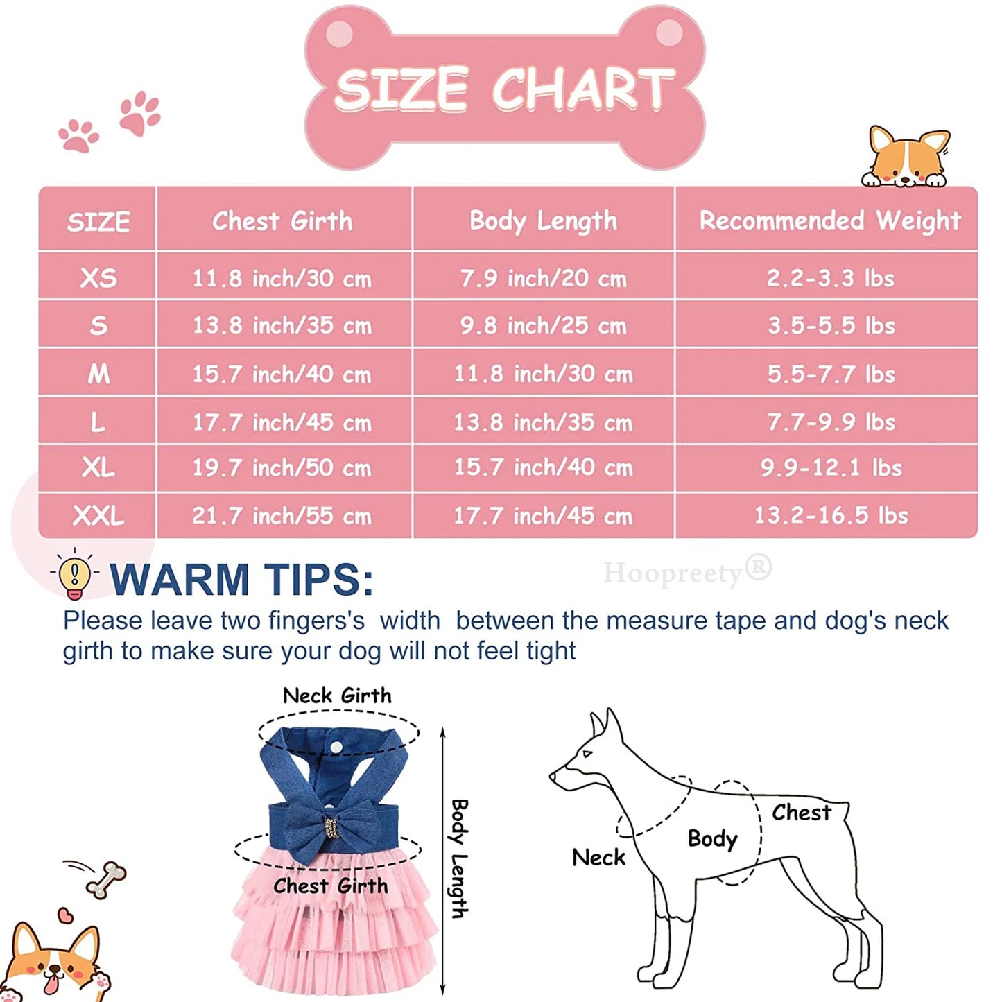 Princess Dog Dress for Small Dogs, Chihuahua Yorkie Layer Stripe Mesh Tutu Skirt Puppy Summer Clothes Pet Bowknot Dresses