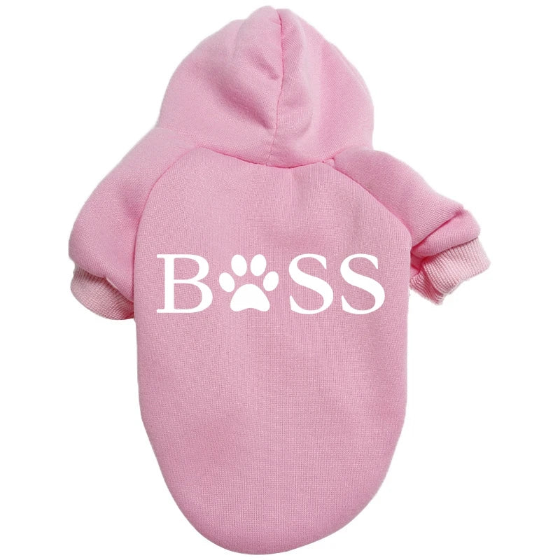 Cross Border Popular Fashionable Dog Clothes Sweater Hoodie BSS Chihuahua Teddy Bulldog Small and Medium-Sized Pet Clothing
