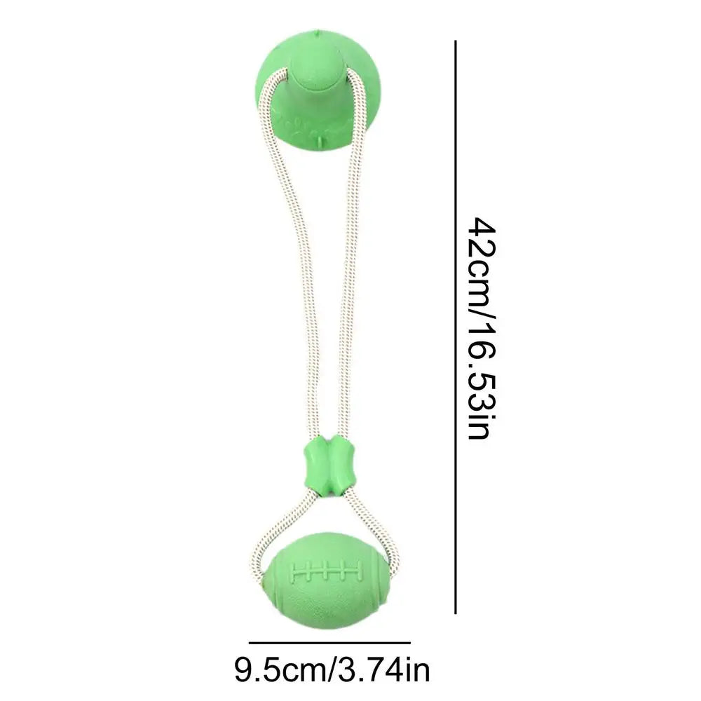 Dogs Suction Tug Toy Pet Tug Toys Puppy Chewing Teething Chew Toy Pet Training Anti Biting Rope Toys Dog Boredom Games