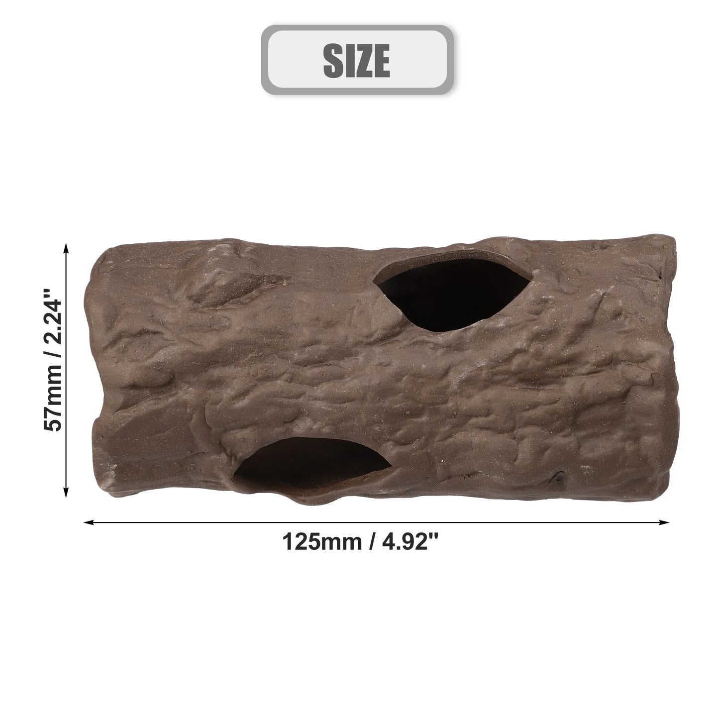 UXCELL Aquarium Hideaway Rock Cave Decoration Parts Resin Fish Shrimps Shelter Pottery House Canister Fish Tank Accessories