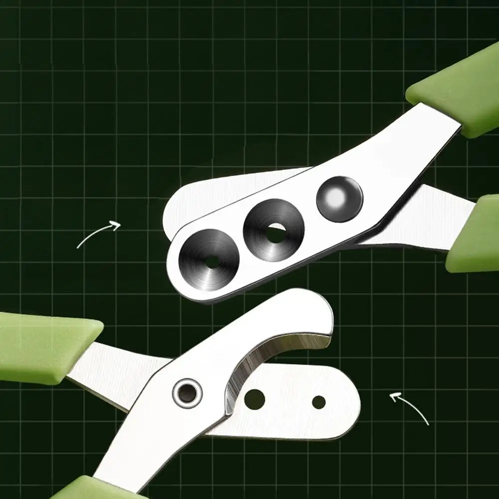 Professional Dog Nail Clippers Puppy Nail Clippers Trimmer Dog Nail Trimmers Grooming Tools Cat Nail Trimmer with Round Holes