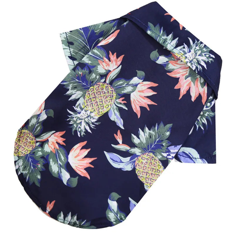 Summer Pet Dog Shirts Clothes Summer Beach Clothes Vest Pet Clothing For Small Large Dog Chihuahua Cat clothes Pets Outfits