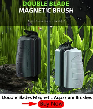 Aquarium Pipe Cleaning Brush Fish Tank Cleaner Tube Stainless Steel Water Filter Air Tube Flexible Double End Hose Accessories