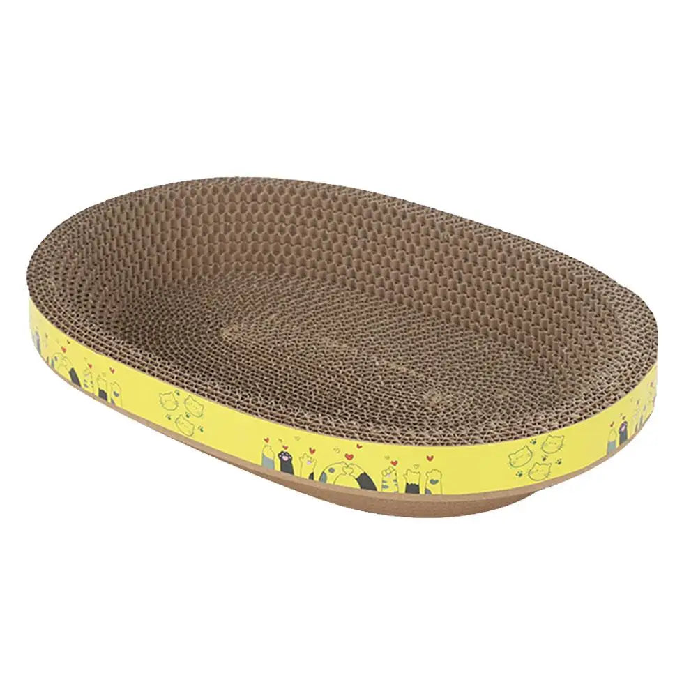 Bowl-shaped Crumb-free Corrugated Paper Cat Scratching Board And Cat Bed Wear-resistant Environmentally Friendly And Safe Claw
