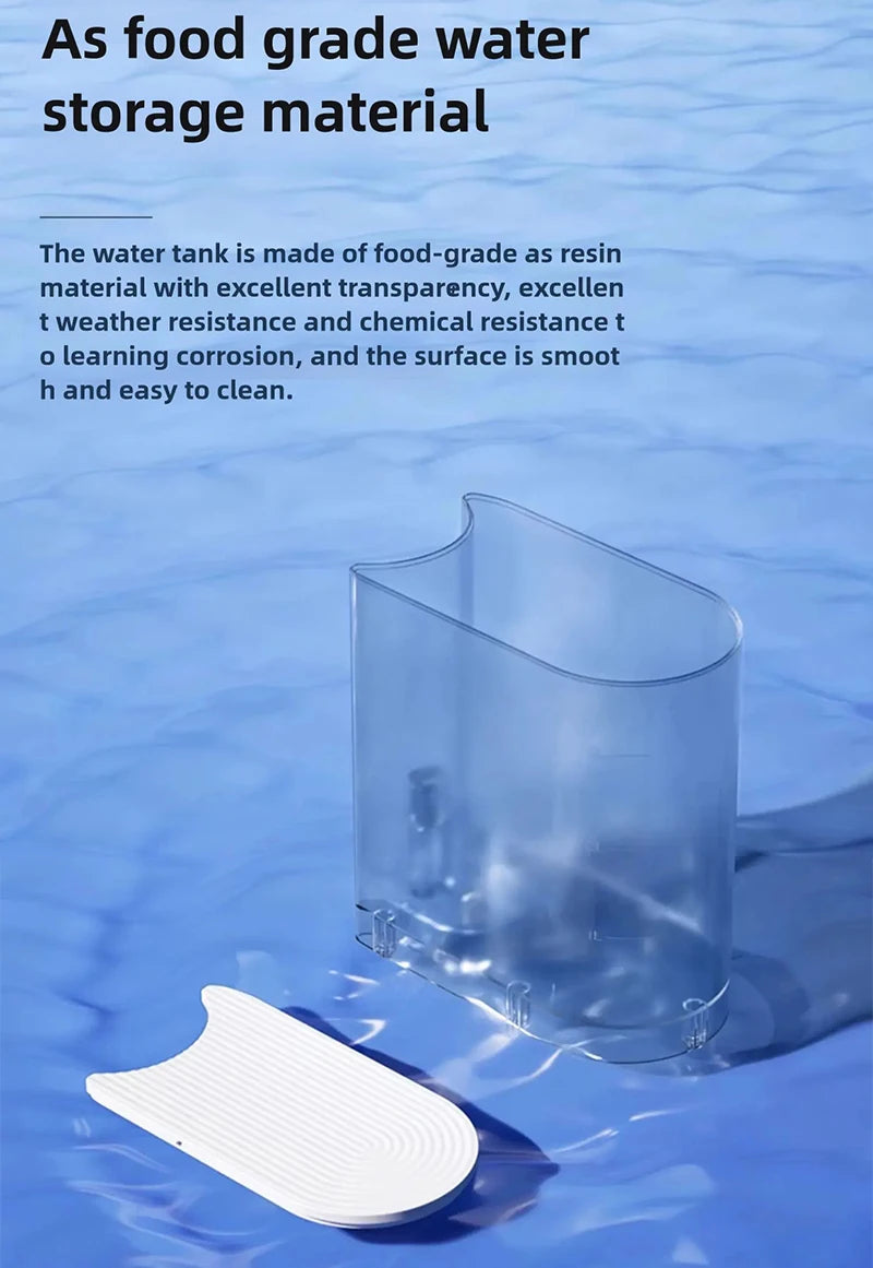Dispenser cat water fountain Moving water unplugged Automatic water feeder pet dog drinker pet feeder cat fountain