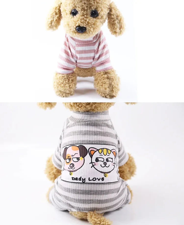 Summer Dog Clothes Puppy Pet Clothes Fashion Clothing For Small Medium Dogs Winter Chihuahua Clothes Classic Outfit Ropa Perro