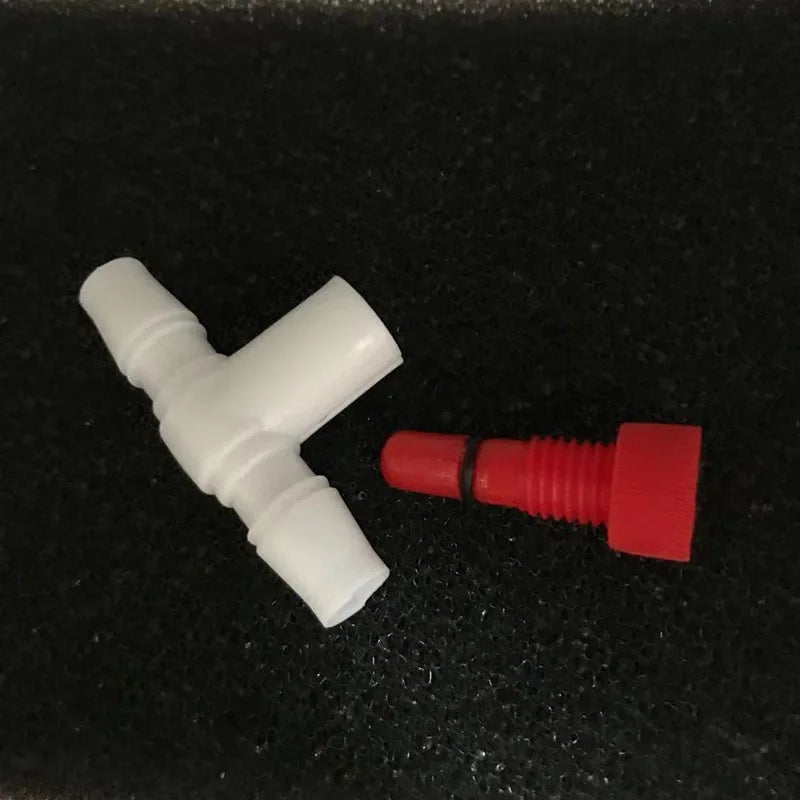 5Pcs 10mm Plastic Aquarium Connectors Three-way Fish Tank Air Water Pump Connector Control Valve Air Pipe Tube Accessory New