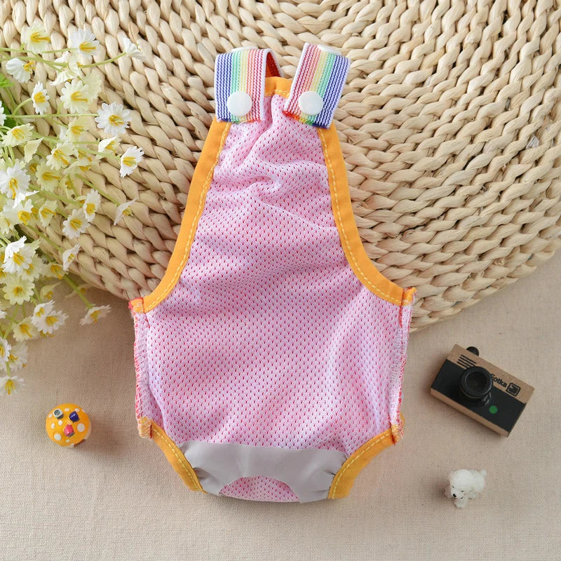 Sweet Sphynx Cat Physiological Pants with Straps Denim Female Pet Safety Sanitary Panties for Cats Gota Animals mascotas Costume