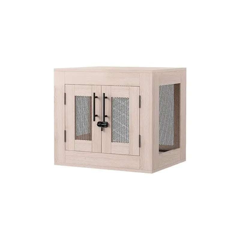 Yut four seasons universal wooden kennel cat litter pet litter indoor wild kennel large, medium and small dog kennel cat house