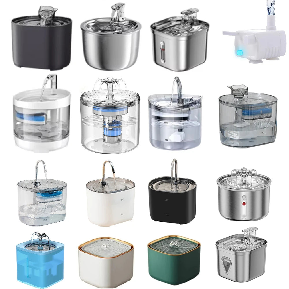 USB Replace Water Pump for Pet Cat Dog Water Fountain Pump Cat Water Dispenser Dog Water Dispenser Fish Tank Submersible Pump