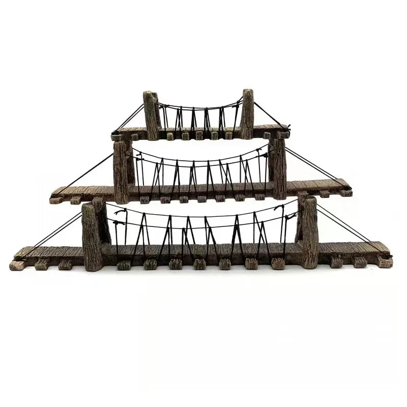 1pc Aquarium Resin Bridge Decoration Rocks Fish Tank Ornaments Decor Landscaping Rockery Mountain Bridge Hiding Cave Accessories
