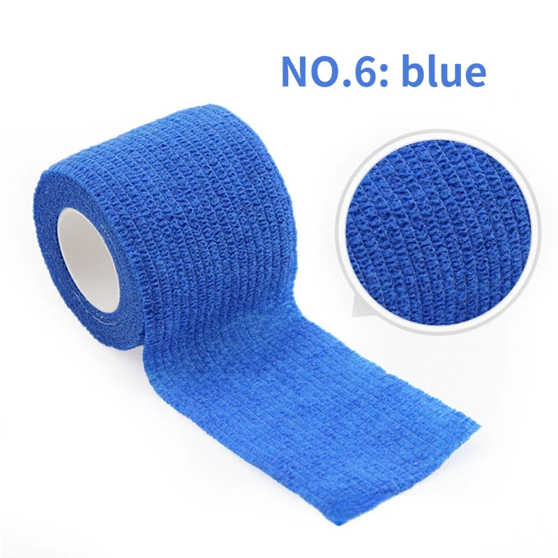 Sports Bandage Elastic Elastoplast Self Adhesive Tape Protect Wrist Palm Finger Arm Shoulder Knee Ankle Pets Leg Tattoo Safety