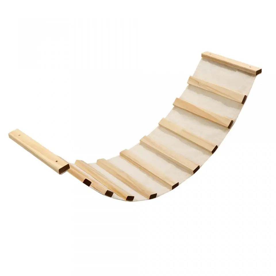 Cat Wall Climbing Frame Wall Mounted Cat Tree Furniture Wooden Stairway Shelves for Cats Perches Activity Cat Scratching Post