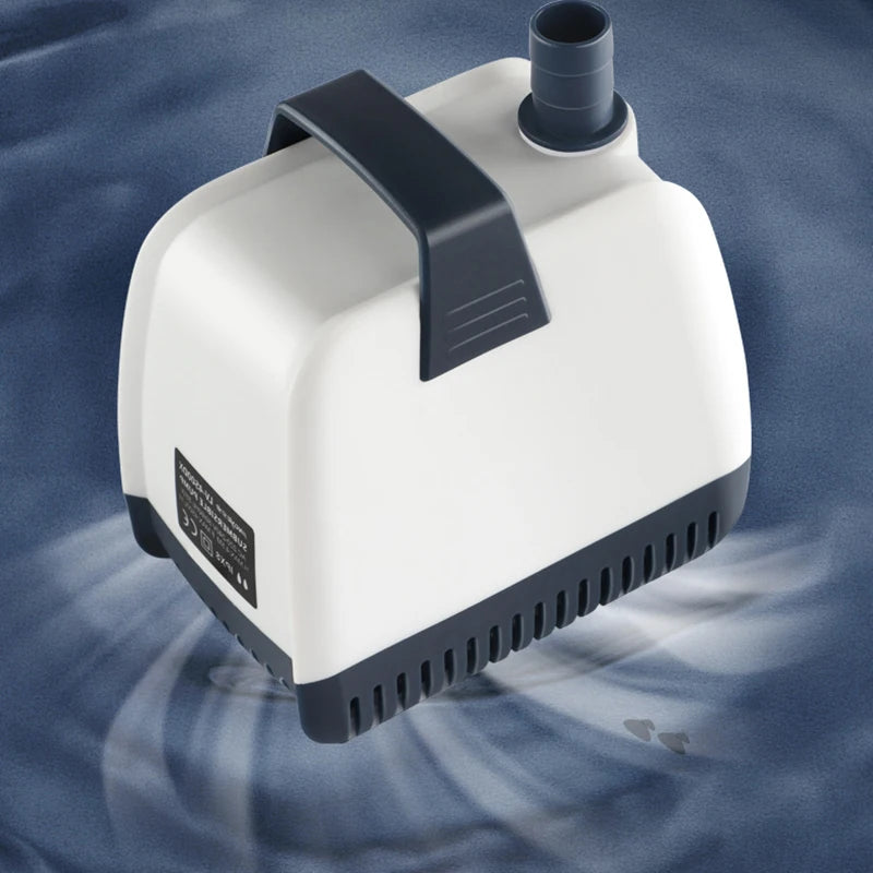15W 25W Bottom Suction Water Pump Aquarium 220V-240V Ultra-Quiet Submersible Pump For Water Cycle and Pumping of the Fish Tank