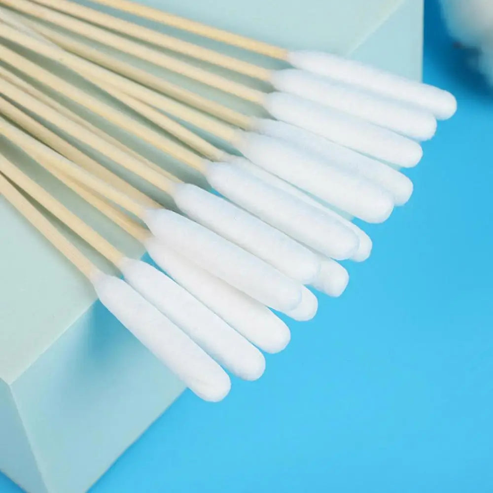 100pcs Pet Dog Ear Cleaner Cotton Buds Dog Ear Cleaner Cotton Swab Sticks Swab Sticks For Cat Pets Cleaning Supplies