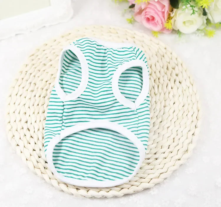 2023 Hot Cute spring summer Dog Clothes Printed Camouflage Mesh Dog Vest For Small Medium Dogs Coat Jacket Puppy Costume Vest