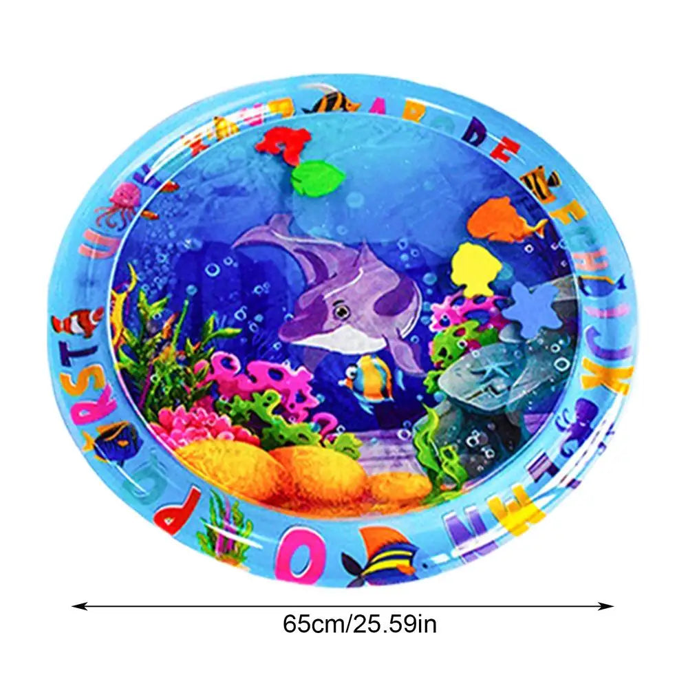 Water Play Mat For Cat Sensory Water Mat Water Sensory Play Mat Cat And Dog Pet Playmat Sea Ocean Theme Sensory Toy Pet Supplies