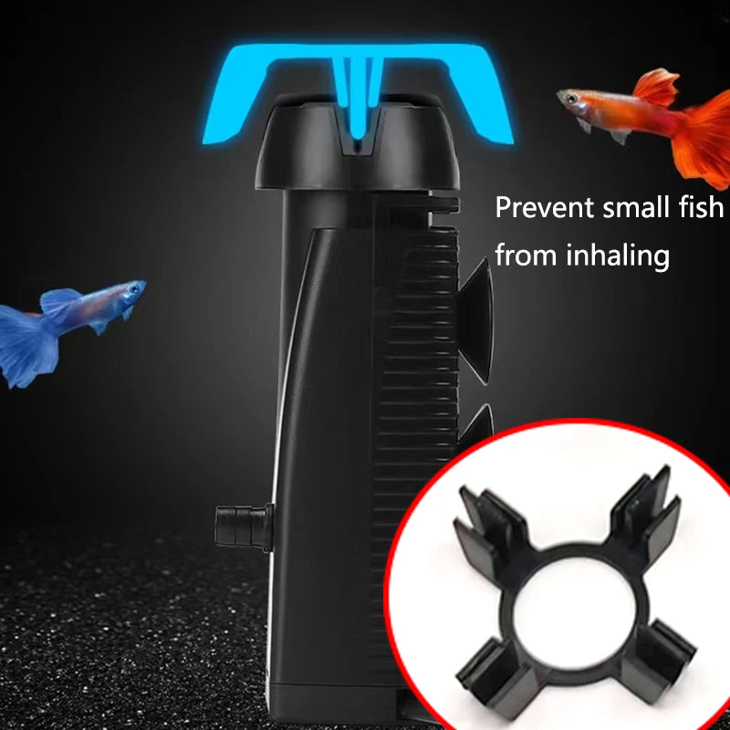 3W Aquarium Surface Oil Skimmer Filter Mute Auto Oil Film Processor Remove Tool for Aquarium Fish Tank Water Filtration 220-240V