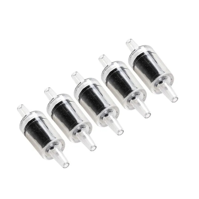 5pcs Aquarium Air Pump Check Valve 5 X One Way Non-Return Check Valve Aquarium Fish Tank Accessories Co2 System Air Pump