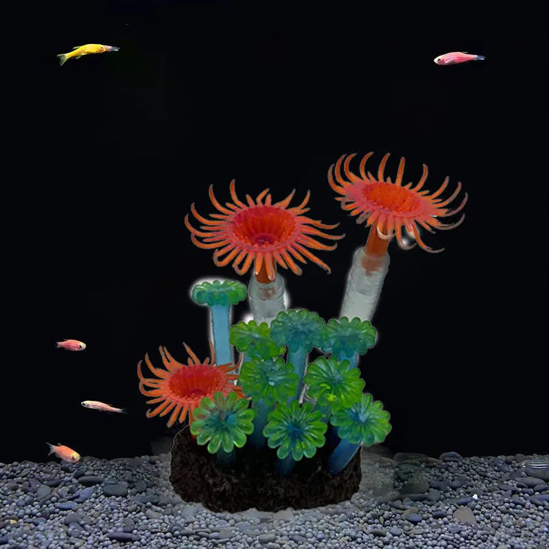 Artificial Underwater Coral Aquarium Fish Tank Simulation Decoration Aquarium Backgrounds Plants Water Grass Accessories Home