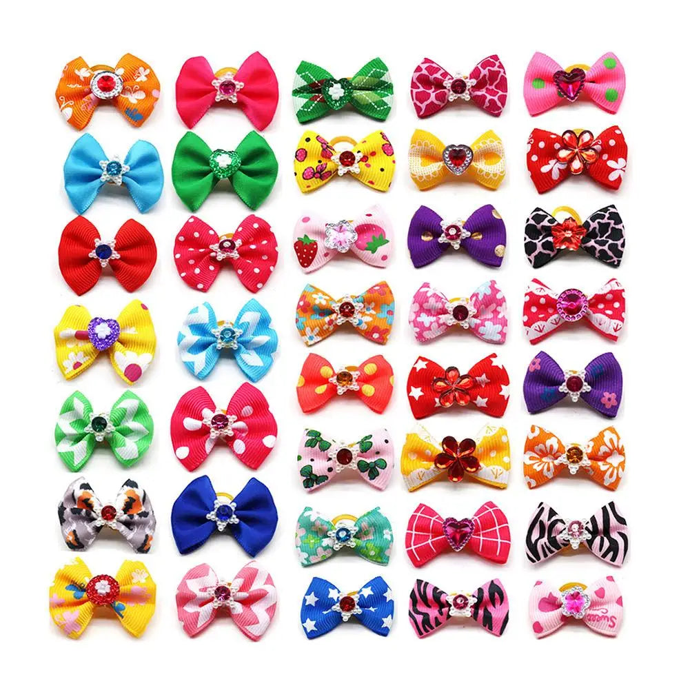 Pet Hair Accessories Bow Headdress Headband Cat Accessories Creative Princess Style Headdress Dress Up Dog Hair Clip Accessories