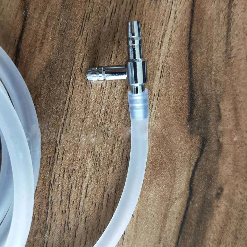 Stainless Steel Air Splitter Valve Aquarium Fish Tank Air Pump Flow Splitter Distributor Pump Valve Tap Lever Control 3WayOutlet