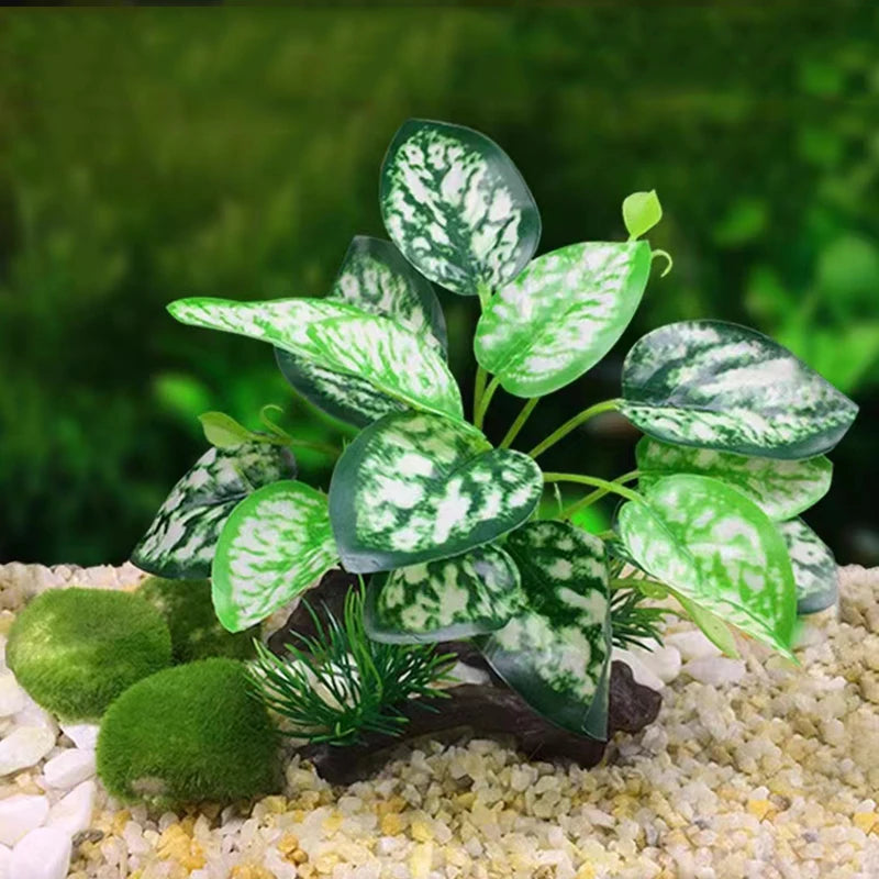 Artificial Underwater Grass Aquarium Fish Tank Simulation Decoration Aquarium Backgrounds Plants Water Grass Accessories Home