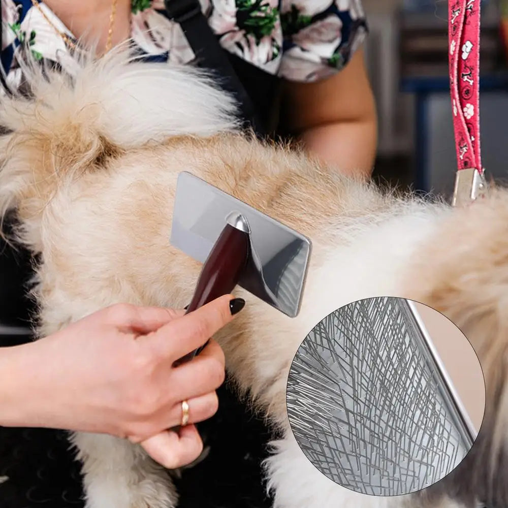 Dog Grooming Comb Dog Shedding Slicker Brush Portable Dog Massage Clean Tangled Brush Kitten Puppy Hair Combs Beauty Tools