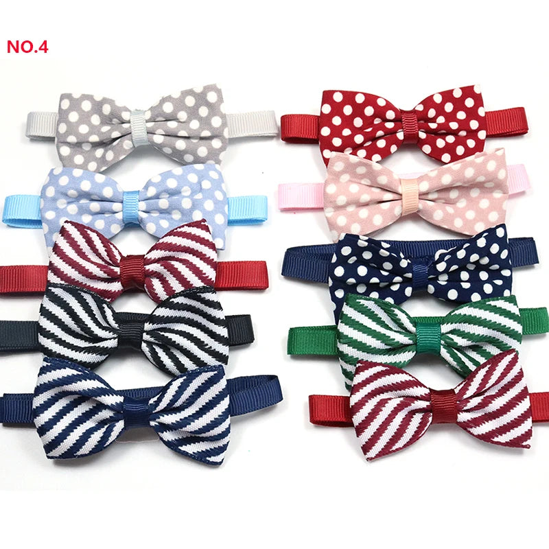 20pcs Dog Acccessories Dog Bow Tie Bulk Dog Collar Bow Dog Bowtie Small Dog Cat Pet Supplies Dog Fashion Accessoreis Bow