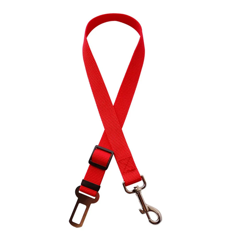 Adjustable Cat Dog Safety Belt Pet Car Seat Belt Lead Leash for Dogs Puppy Seatbelt Travel Clip Pet Car Supplies Dog Accessories