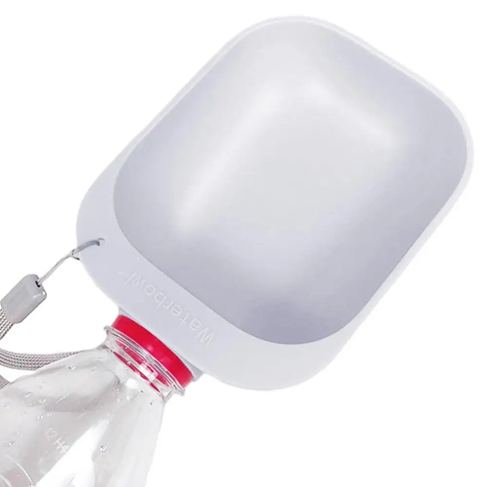 200ml Outdoor Water Bowl Dog Travel Water Bowl for Outdoor Dogs Hangable Outside Dog Waterer Reusable Dog Water Bottle Dispenser