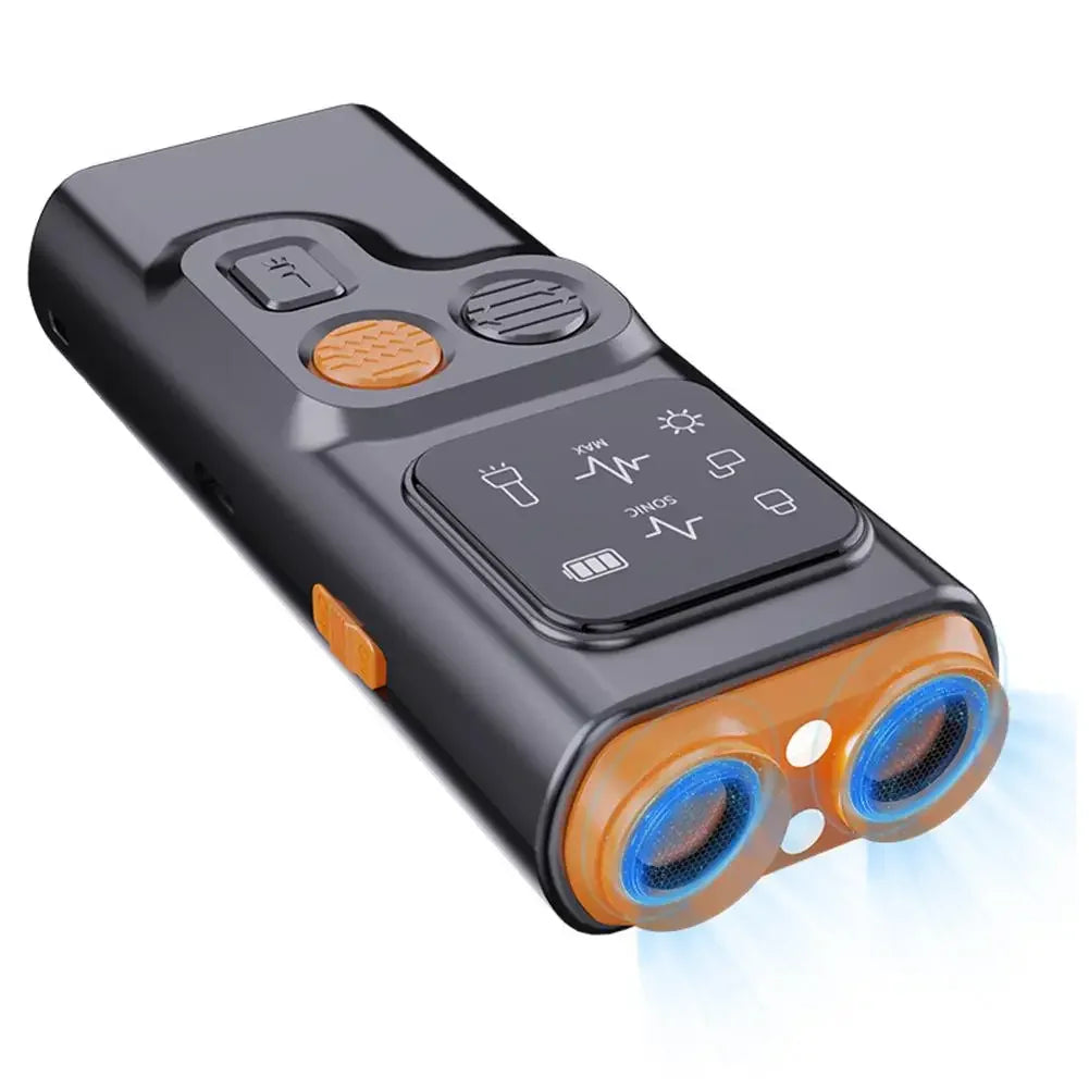 Dog Repeller Tools High-power Dog Anti Bark Deterrent LED 3 Trainer With Control 1 In Handheld Bark Flashlight Pet Device D N1B9