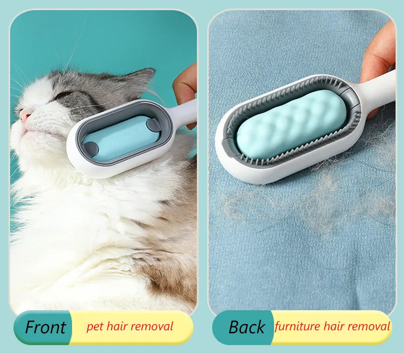 Double-Sided Fur Removal Brush