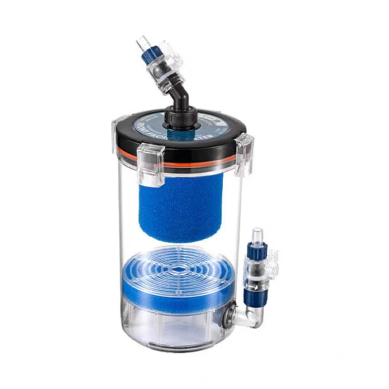 External Aquarium Filter Quiet External Canister with Sponge Bucket No Pump Suitable for Sea/Fresh water Fish Tanks Filtration
