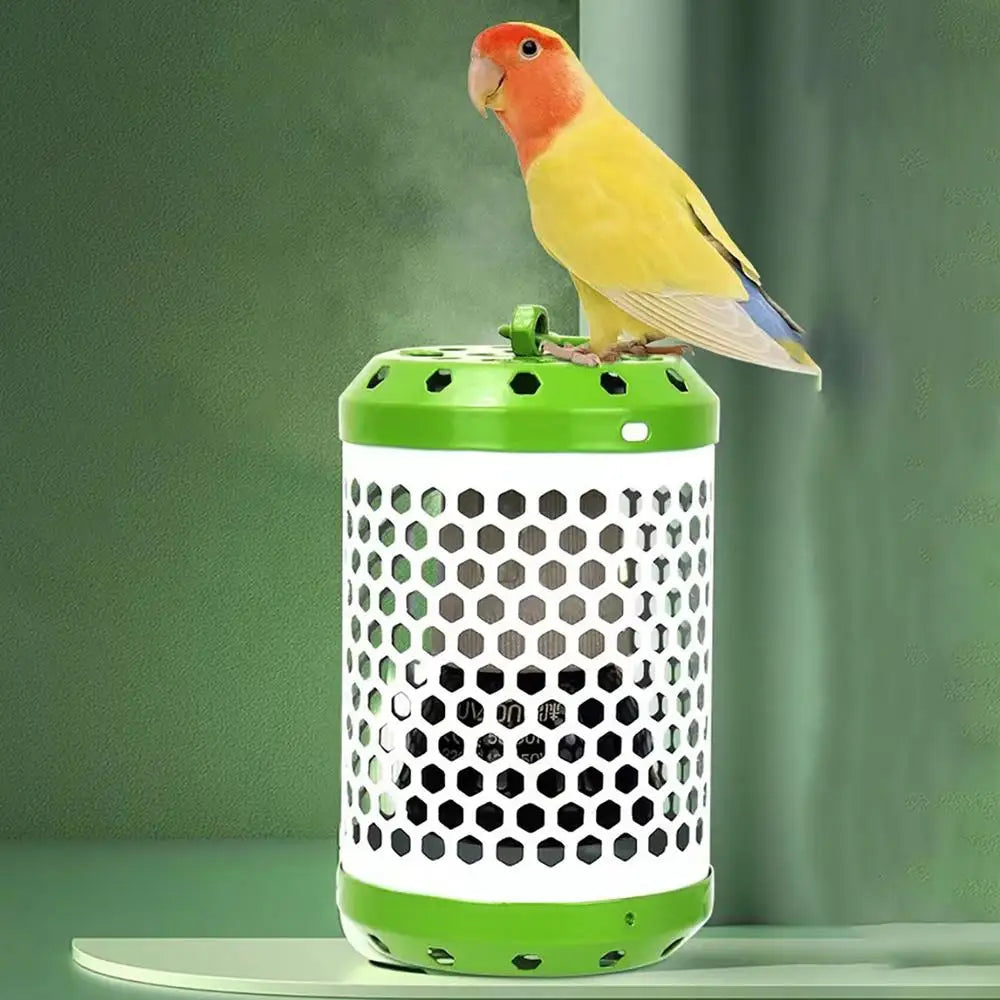 Heat Lamp Guard Reptile Light Anti-Scald Heater Guard Bird Cage Supplies Mesh Cage For Parakeets Chickens Parrots