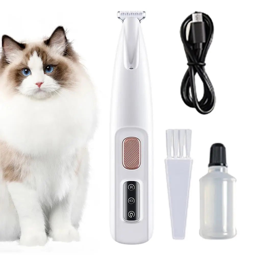 Dog Paw Trimmer Paw Pad Trimmer Paw Trimmer Rechargeable Cordless Nail Grinder Shaver For Cats And Other Pets