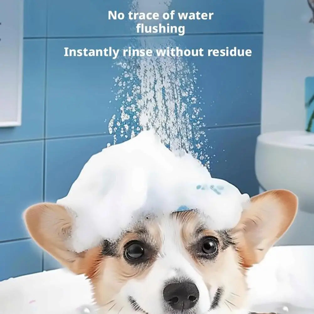Electric Pet Dog Bath Shower Gel Foaming Machine IPX6 Waterproof Soap Dispenser Pet Bathing Supplies Rechargeable