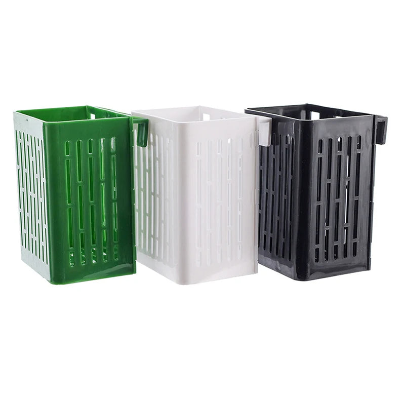 Aquarium Planting Basket Hydroponic Support Hangable Fish Tank Water Grass Cup Aquatic Plant Holder Wall Hanging Flower Pots