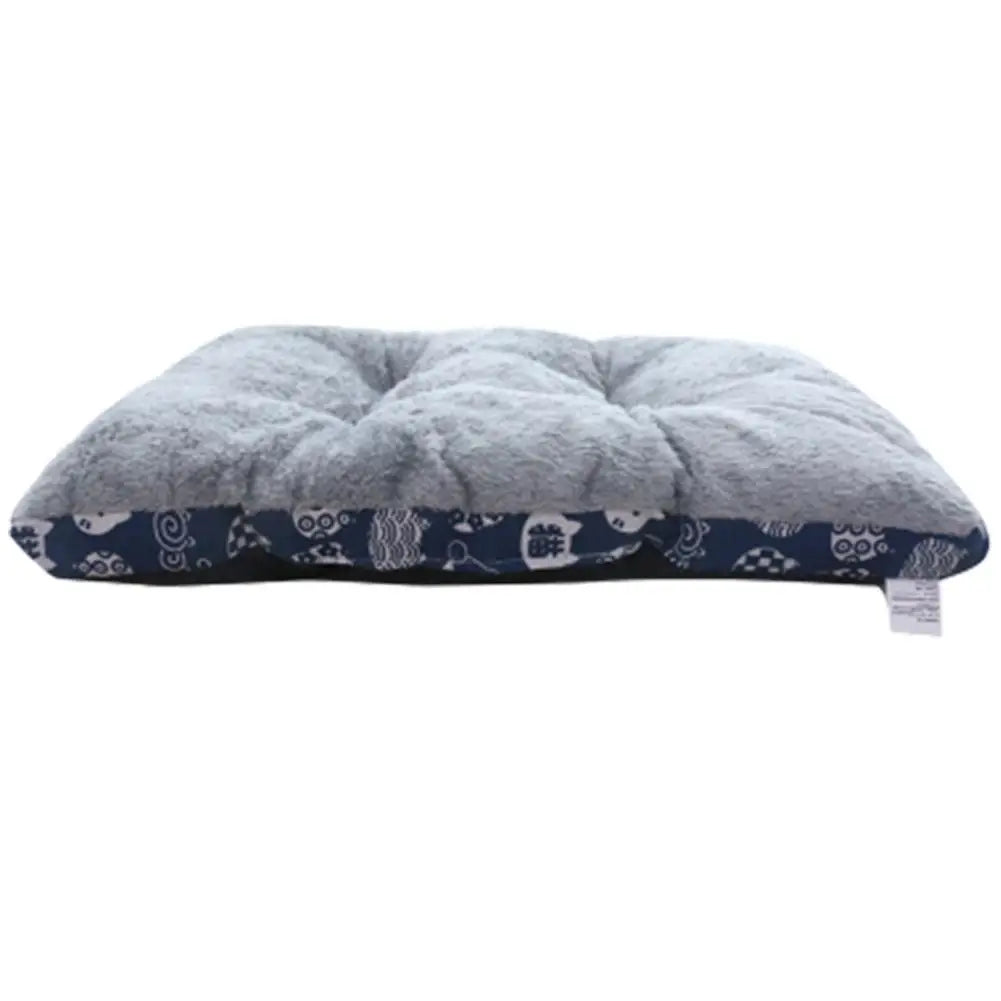 Plump And Thickened Pure Cotton Warm Dog Bed Mat Cat Mattress Winter Warm Pet Mat Non-slip Design Machine Washable Pet Bread Ma