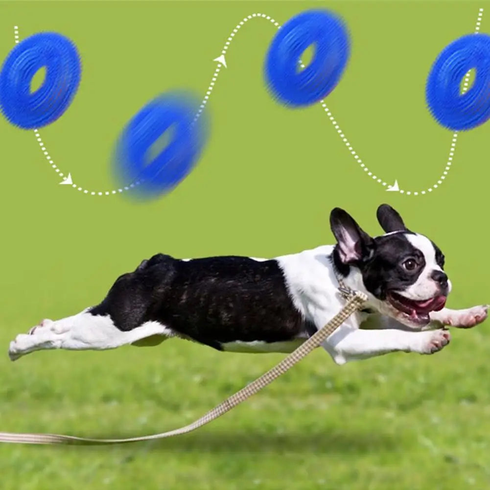 Pet Teething Sound Toy TPR Bite-resistant Raised Texture Teeth Design Spherical Safe Harmless Health Promotes Cleans Oral H0F7