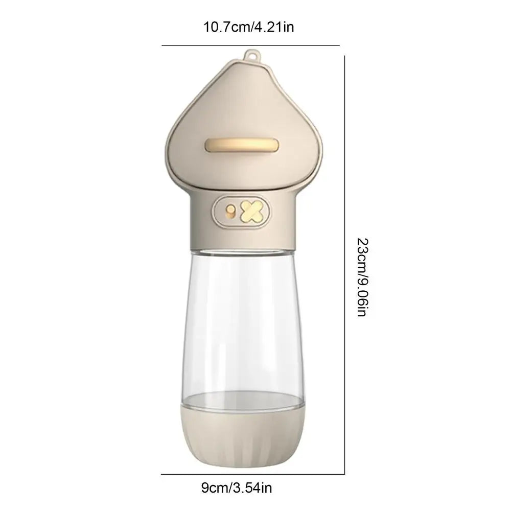 Pet Travel Water Dispenser Portable Puppy Water Bowl Dog Water Container Pet Water Dispenser With Food Container For Dog Cats