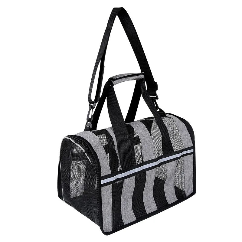 2024 New Pet Cat Carrier Shoulder Bag Portable Carrying Bag Breathable Travel Outdoor Transportin Small Dogs Puppy Pet Supplies