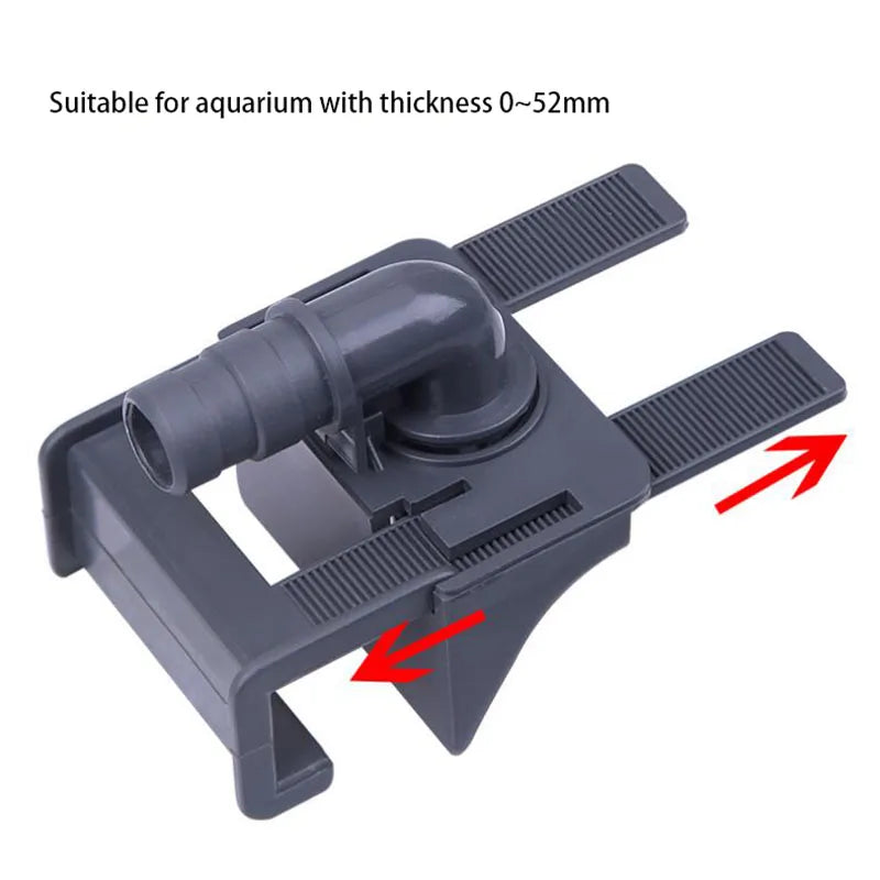 Aquarium Water Tube Holder Water Pipe Hose Mount Bracket for 12-16mm Pipe Water Tube Fixed Clip Fish Tank Hose Clamp Accessory
