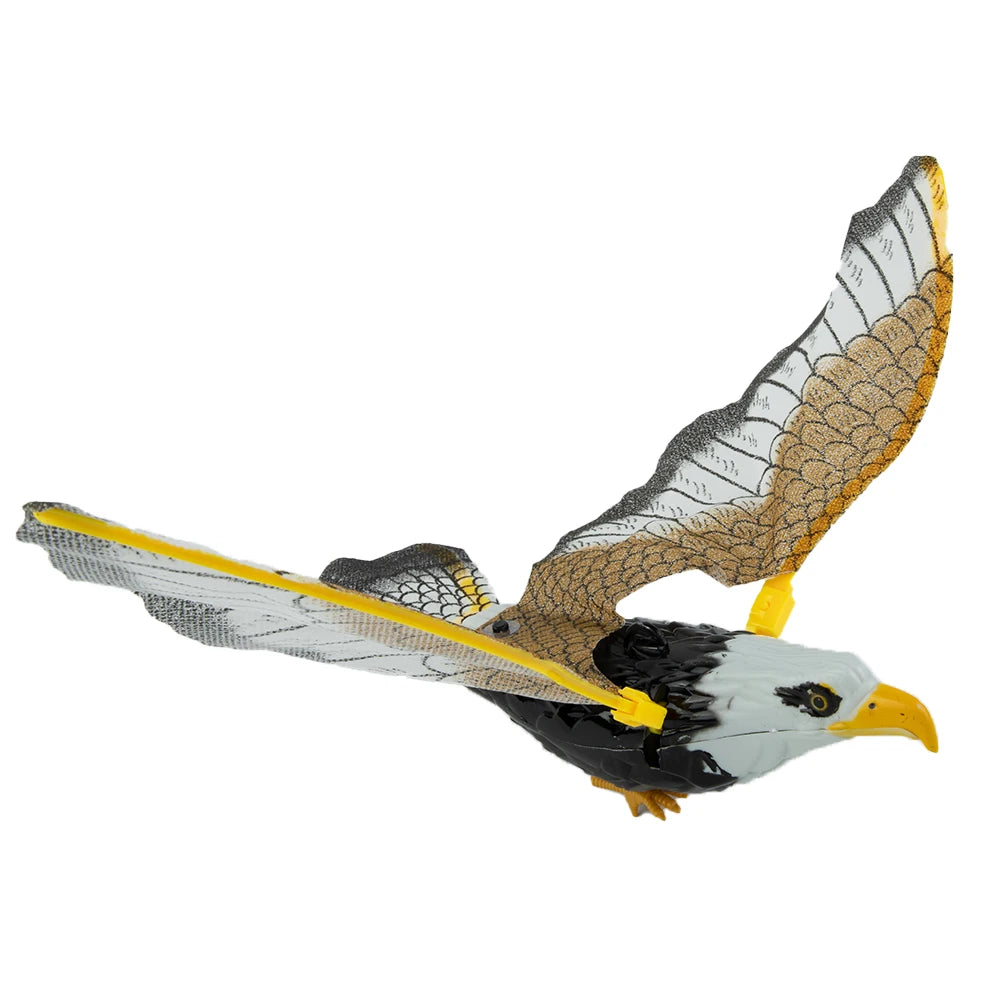 Flying Hawk Bird Repellent Hanging Eagle Flying Owl Repellent Scarer Decoy Repellent Pest Control Scarecrow Garden Decoration