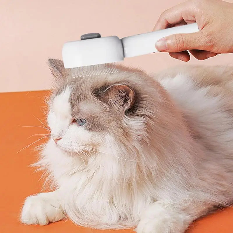 Steamy Pet Brush Rechargeable Cat Grooming Brushes Pet Water Combs Cat Hair Remover Cat Cleaning Massage Brush for Puppy  Kitten