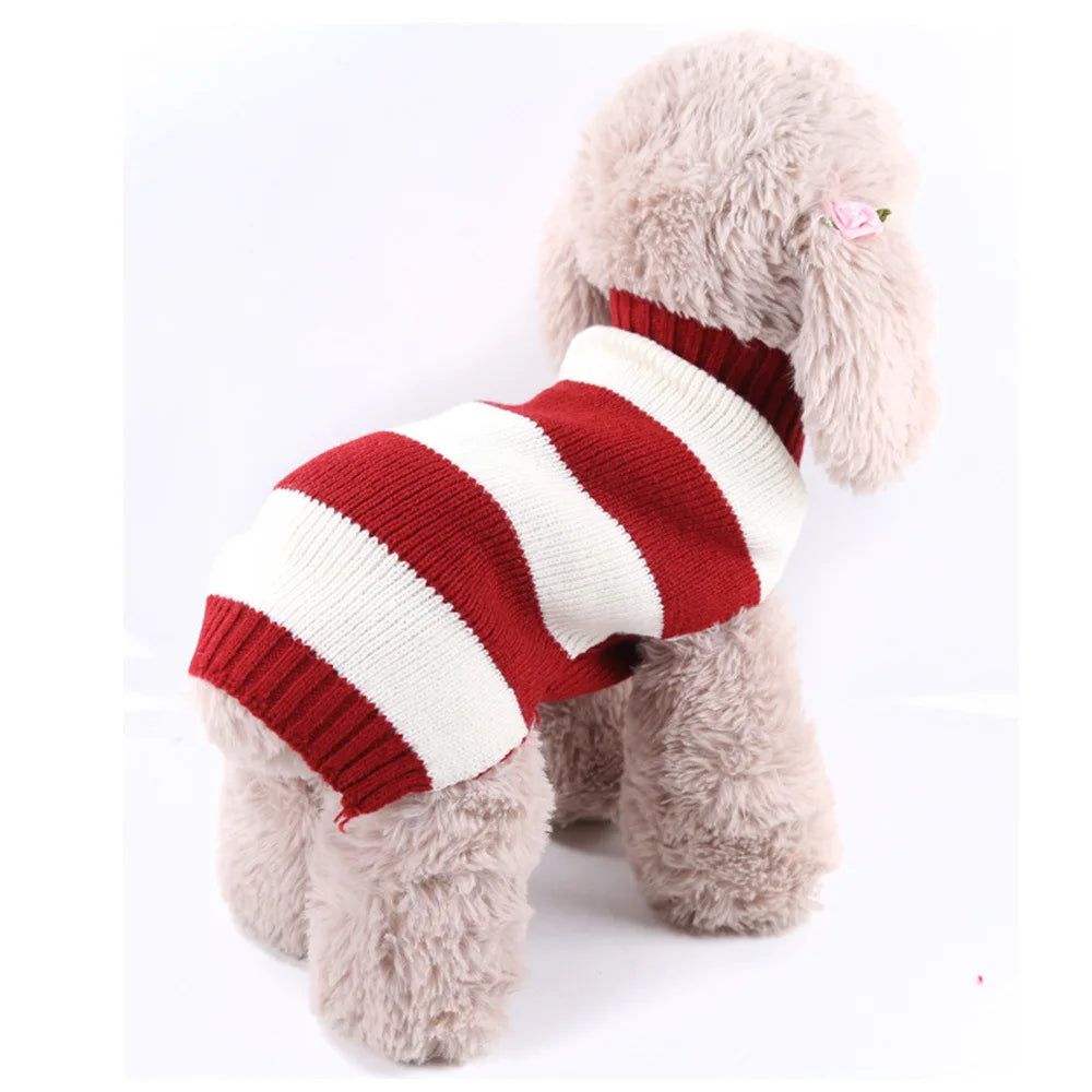 Christmas Dog Clothes Hoodie Pet Dog Sweater Flannel Antlers Scarf Winter Warm Small Dog Outfit Cat Hooded Clothing Costume Coat