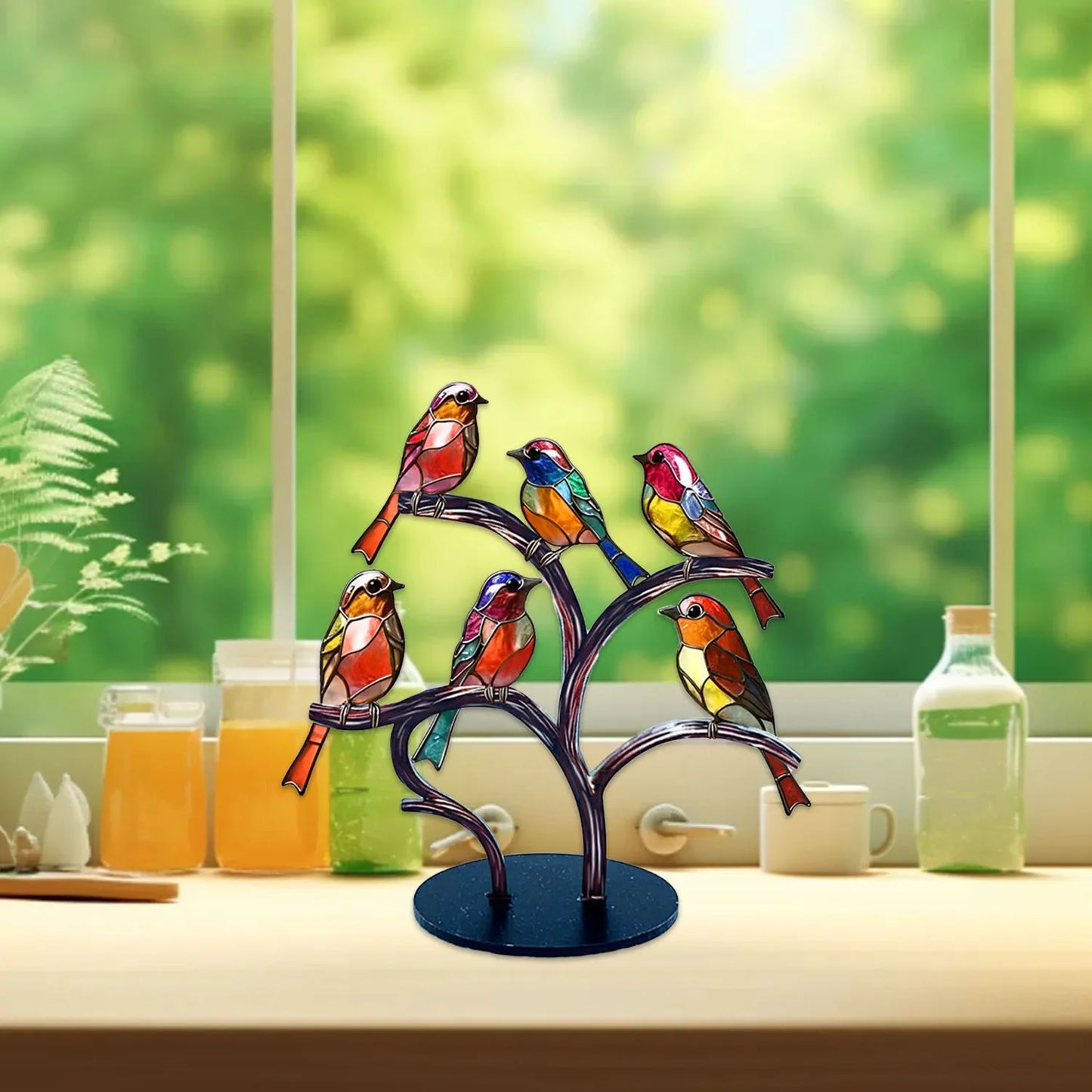 Zibi Animal Bird Ornaments Home Decoration Flowers and Birds Pendant Asia Keli Home Furnishin