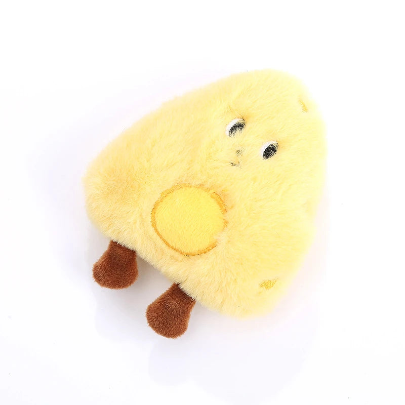 Rice Ball Tasty Food Toys For Dog Teeth Cleaning Soft Cotton Cat Products Catnip Puppy Pet Item Squeaky York Dog Accessories